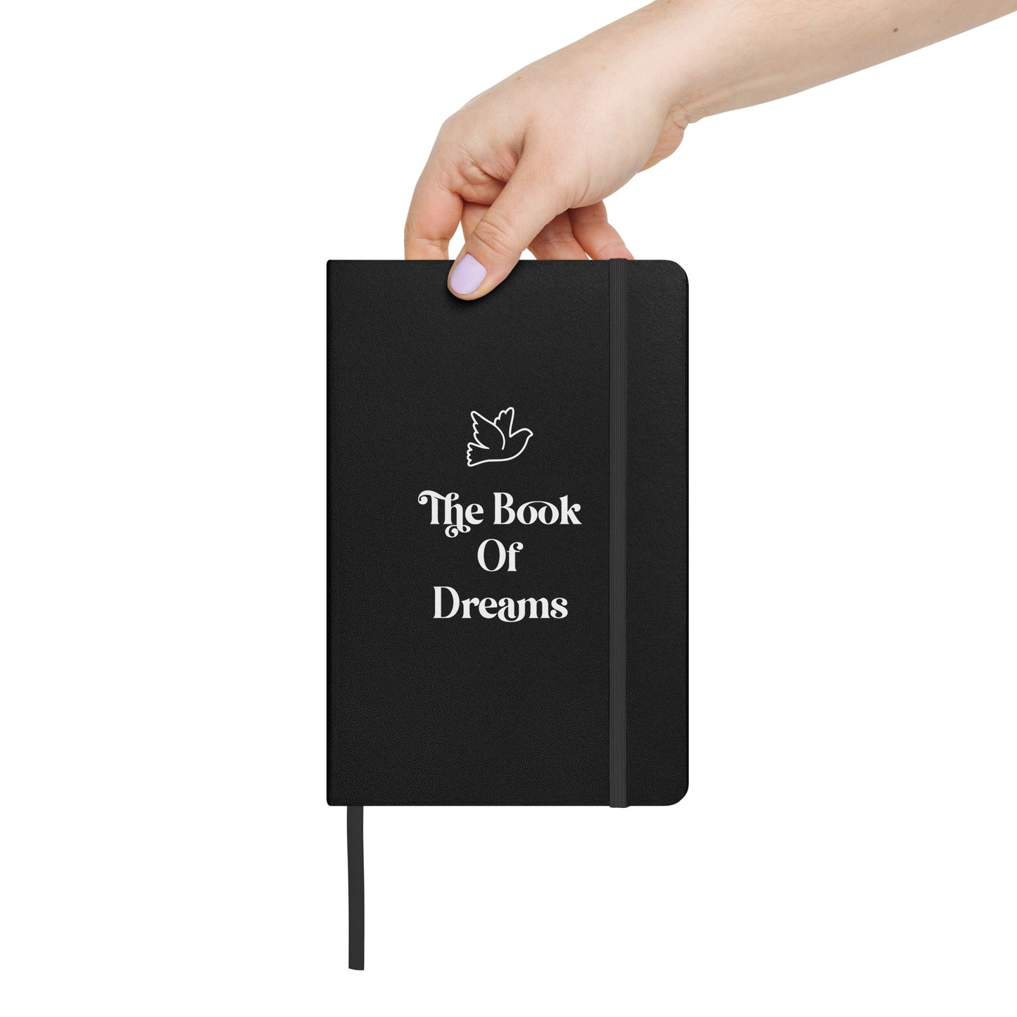 The Book of Dreams Hardcover Bound Notebook (Black/White)