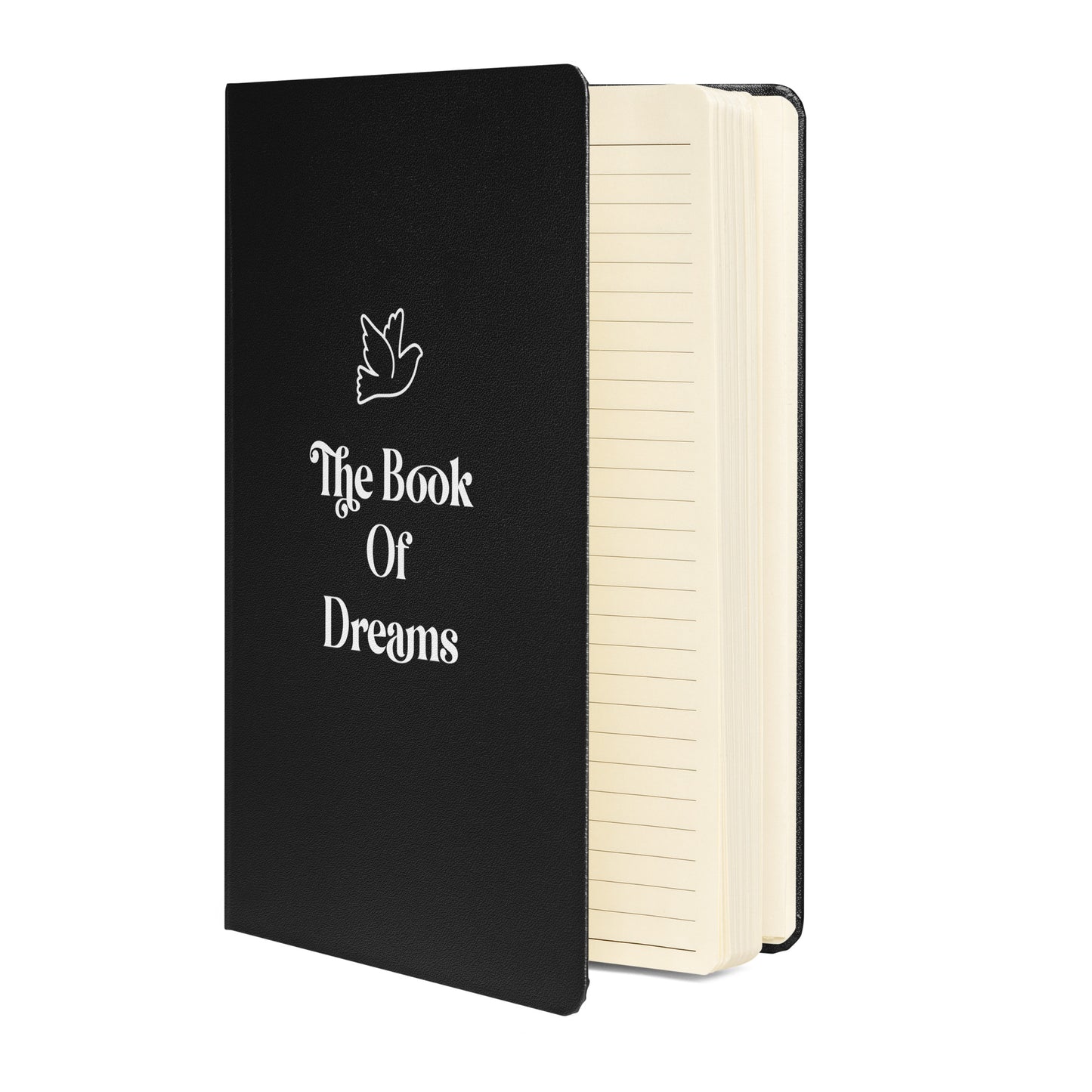 The Book of Dreams Hardcover Bound Notebook (Black/White)