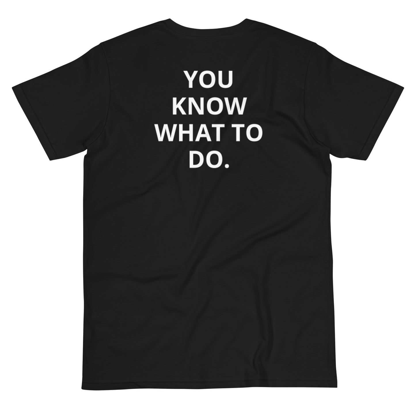 MOTHER ISN’T MOTHERING. 2-Sided Organic Unisex T-Shirt (Black)