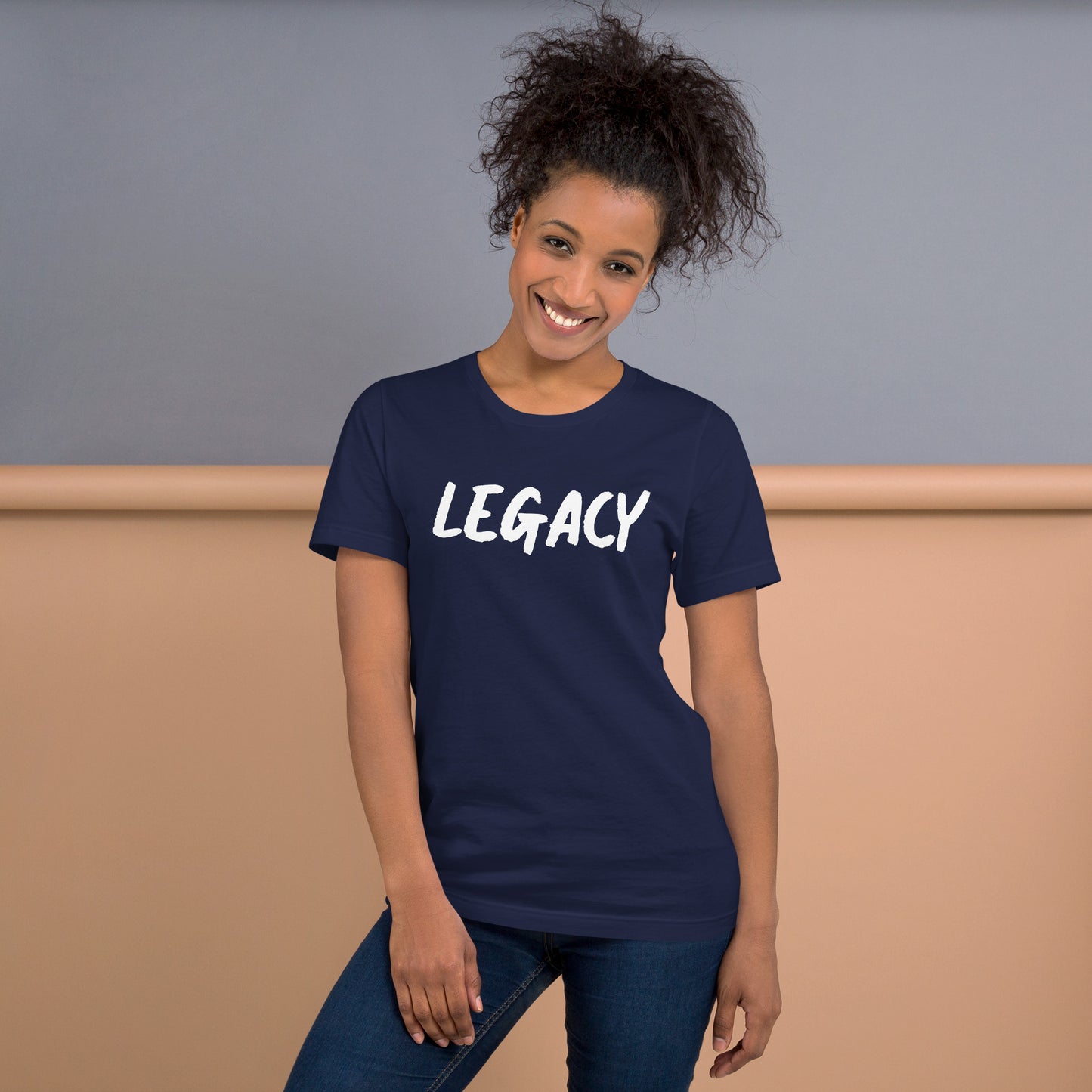 Legacy Short Sleeve T-Shirt (Navy)