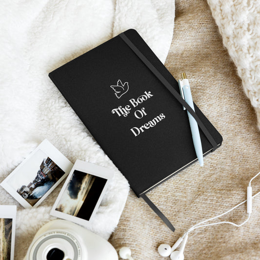 The Book of Dreams Hardcover Bound Notebook (Black/White)