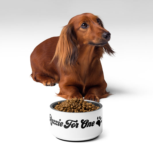 Rezzie For One Pet Bowl (White, 18 oz.)