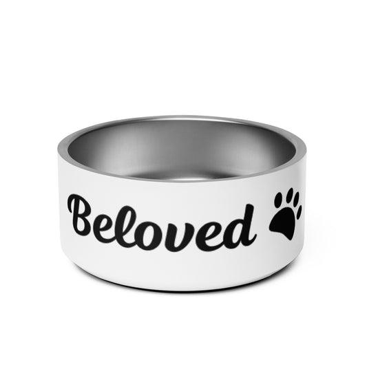 Beloved Pet Bowl (White, 32 oz.)