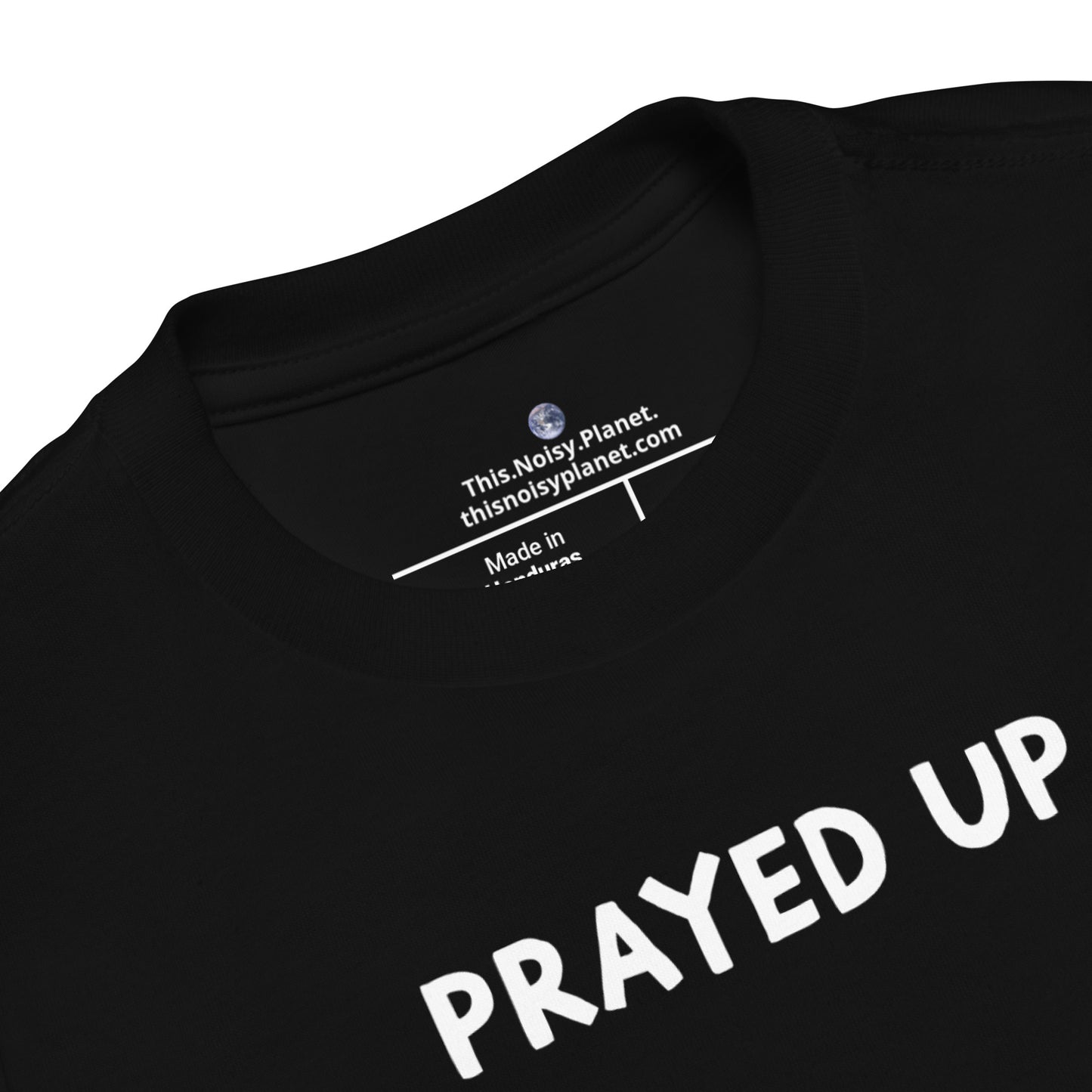 Prayed Up Toddler Short Sleeve Tee (Black)