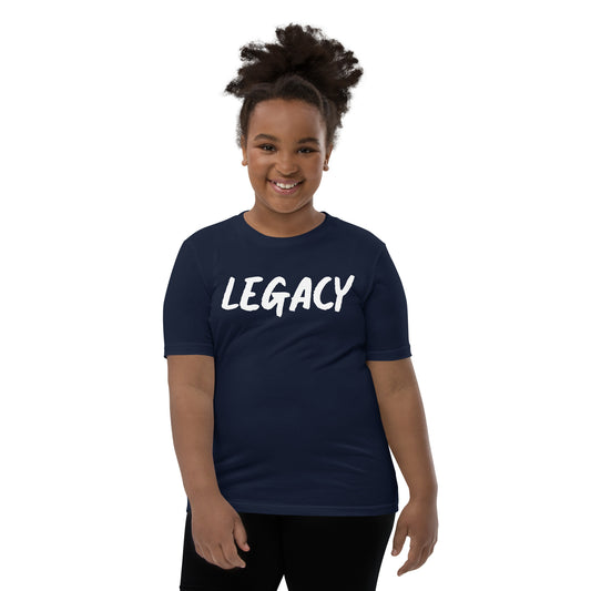 Legacy Youth Short Sleeve T-Shirt (Navy)